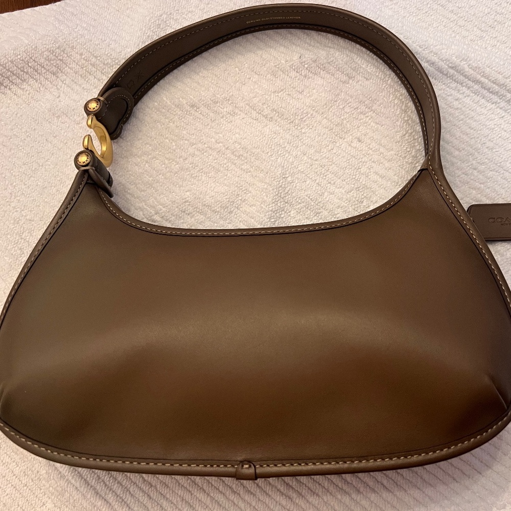 Coach Eve Glovetanned Leather Shoulder Bag